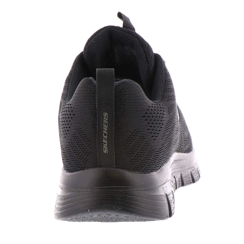 Skechers Graceful Get Connected Regular, Zapatillas Mujer, Black Mesh Trim, 39 EU